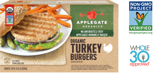 Organic Turkey Burger Package