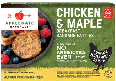 Products Breakfast Sausage Natural Peppered Turkey Breakfast Sausage Applegate