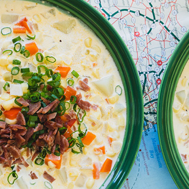 Corn Chowder With Bacon