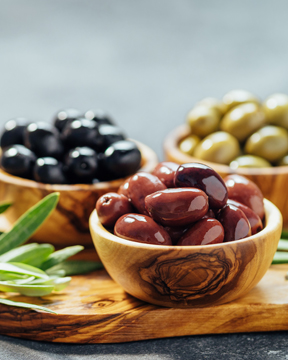 Small Bowls with Olives