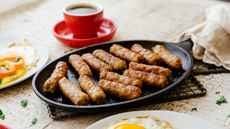 Applegate Breakfast Links On A Plate