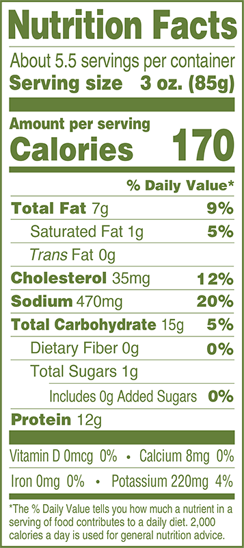 Natural Spicey Chicken Tenders 16oz Nfp 00025317176545 Tbd